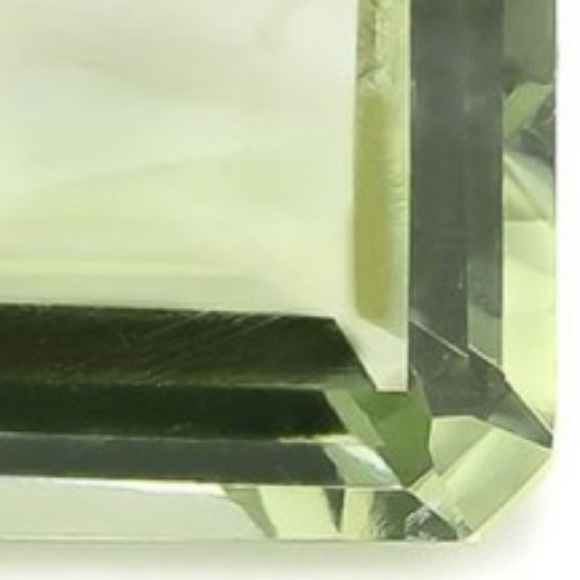 NWOT 4.2 CTW Green Amethyst Emerald Cut AAA Grade Gemstone - Picture 6 of 10